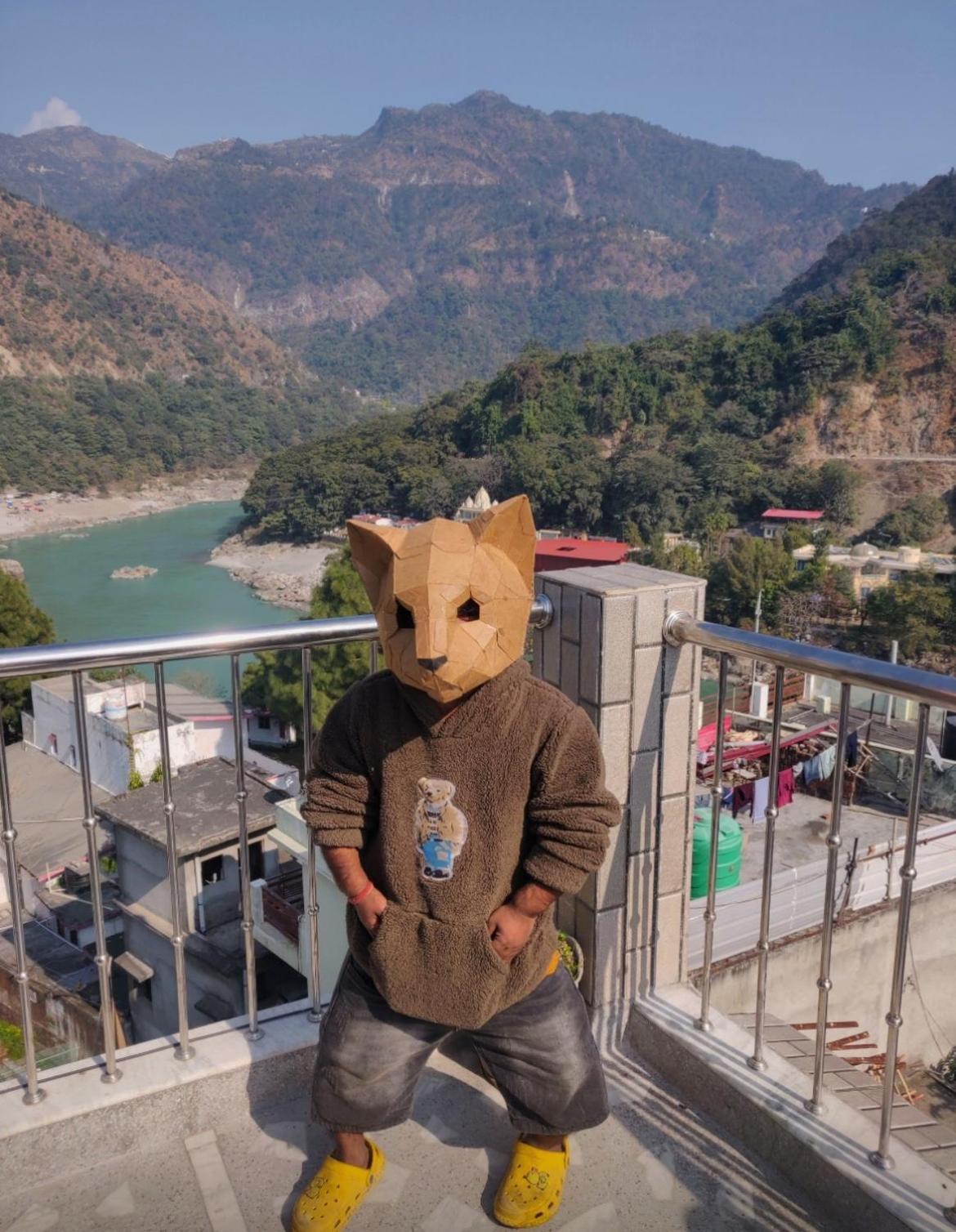 Art Bliss Hostel Rishikesh Exterior photo